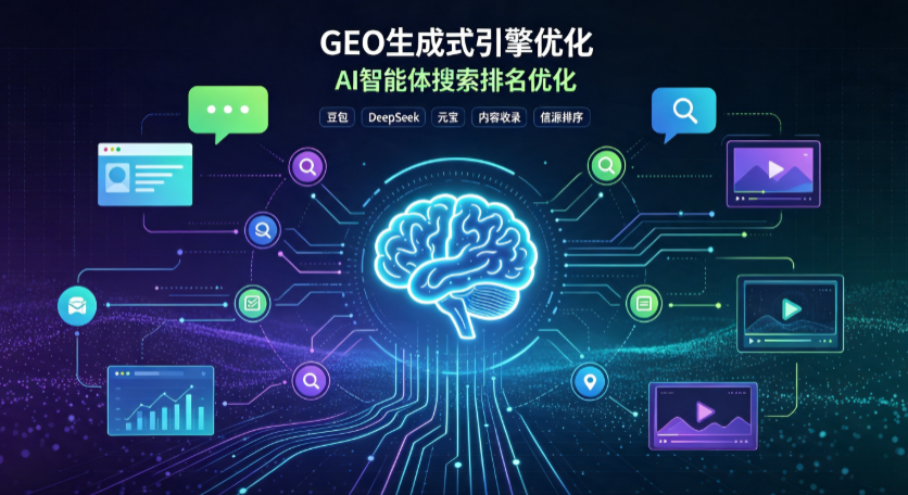 恒山区GEO 浪潮来袭：生成式引擎优化崛起，创作者争抢豆包、DeepSeek、元宝智能体流量入口